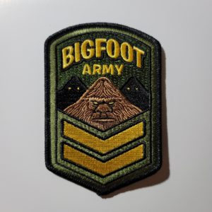 Bigfoot Army Patch