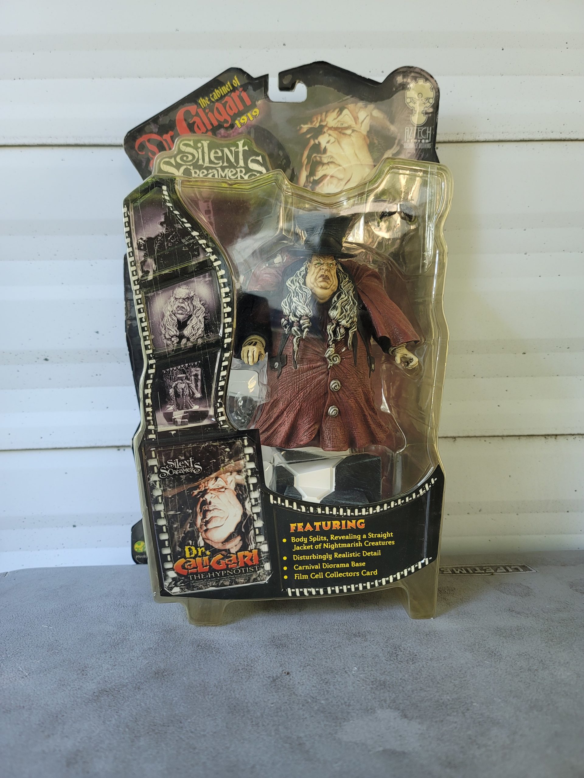 silent screamers dr. caligari action figures aztech toyzs