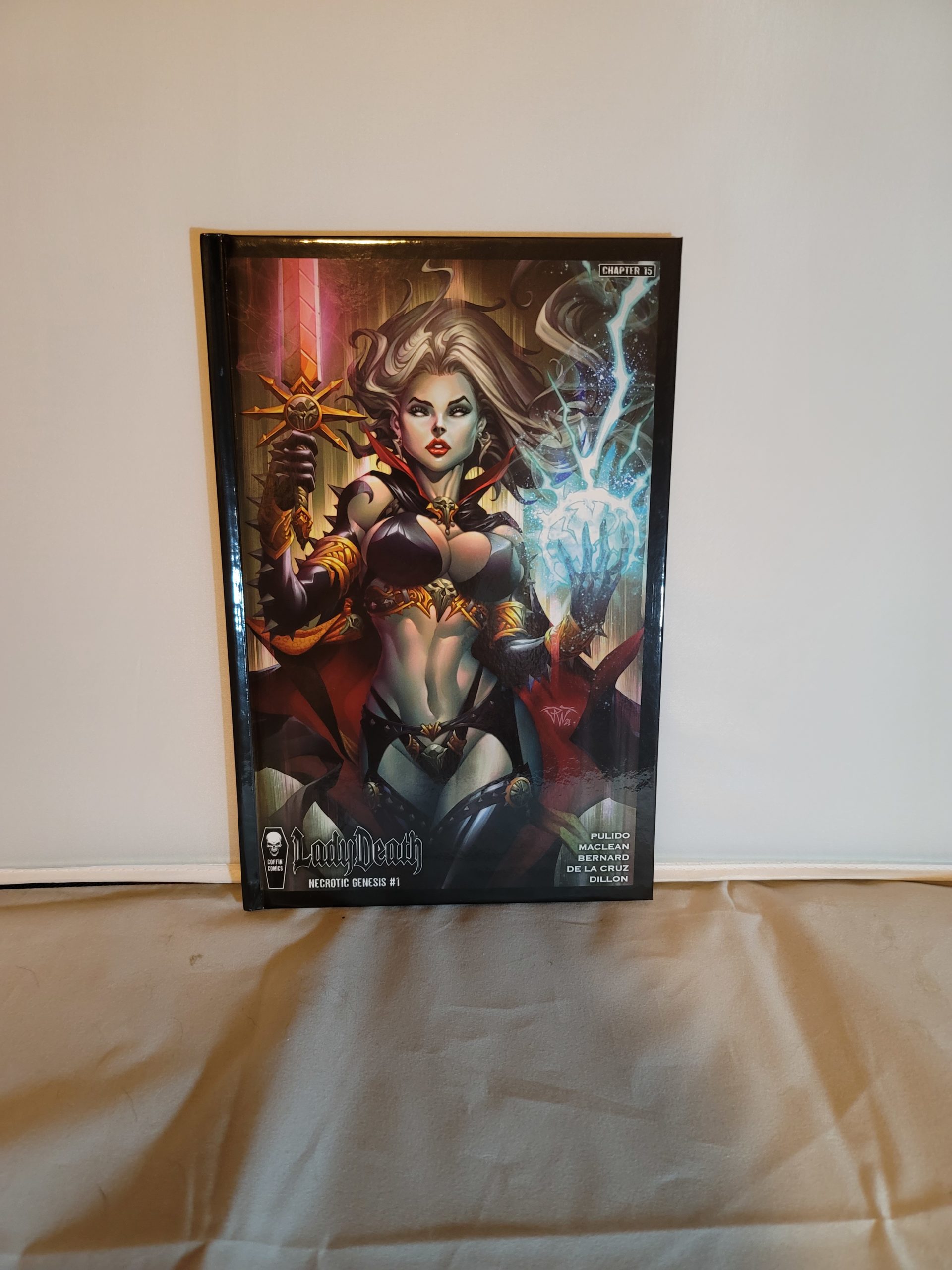 Lady Death Necrotic Genesis hardcover #1 front